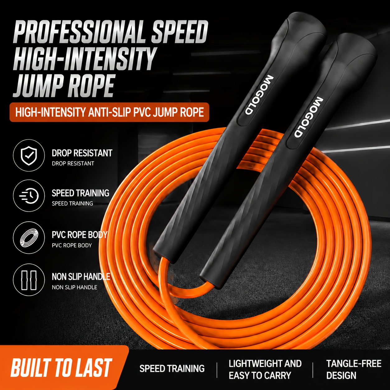 Speed Skipping Rope - Corda per saltare professionale ad alta