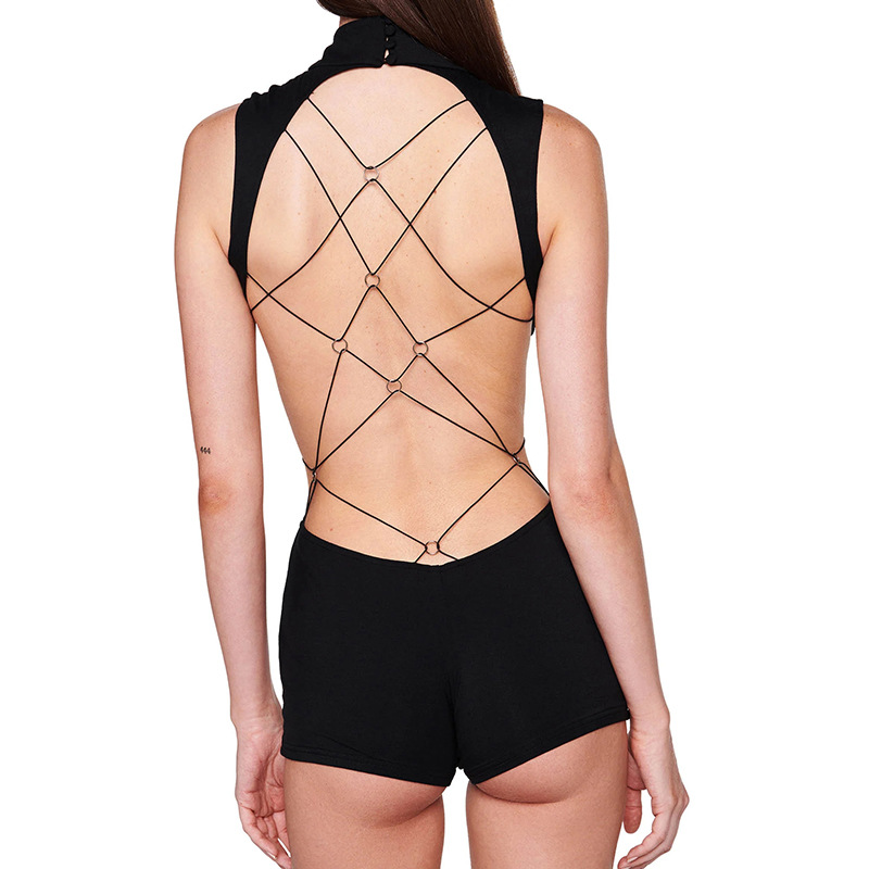 Yoga Overall Fitness - Tuta scrunch da palestra sexy senza