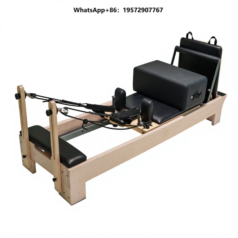 Yoga Fitness Pilates Reformer - Lettino per Pilates in Legno d'Acero