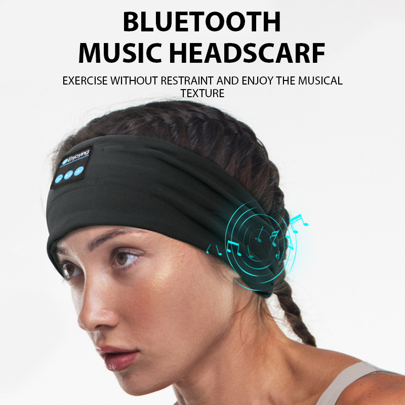 Yoga Fitness Video - Auricolari con fascia Bluetooth senza fili