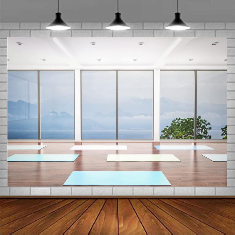 Yoga Fitness Video - Sfondo Fotografico per Fitness e Yoga,