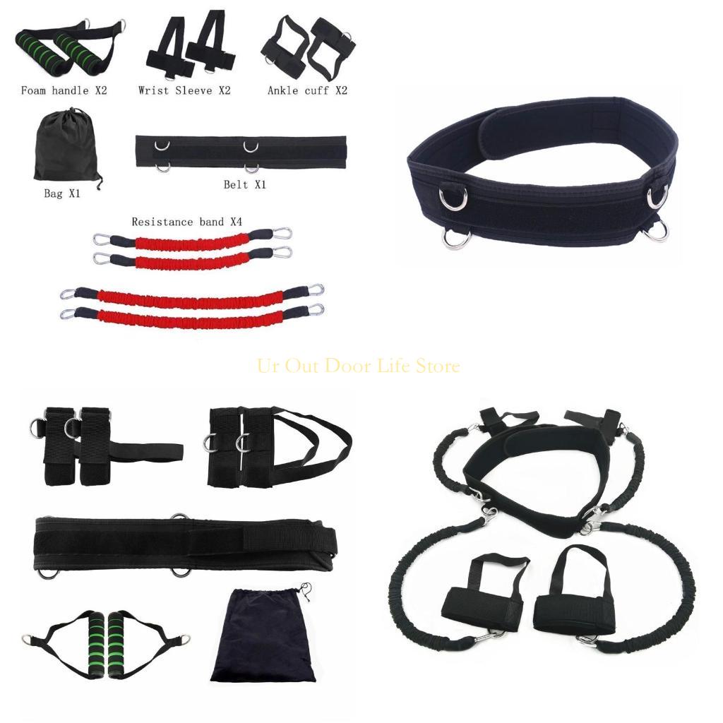 Yoga Fitness Video - Set fasce resistenza lunghe per fitness