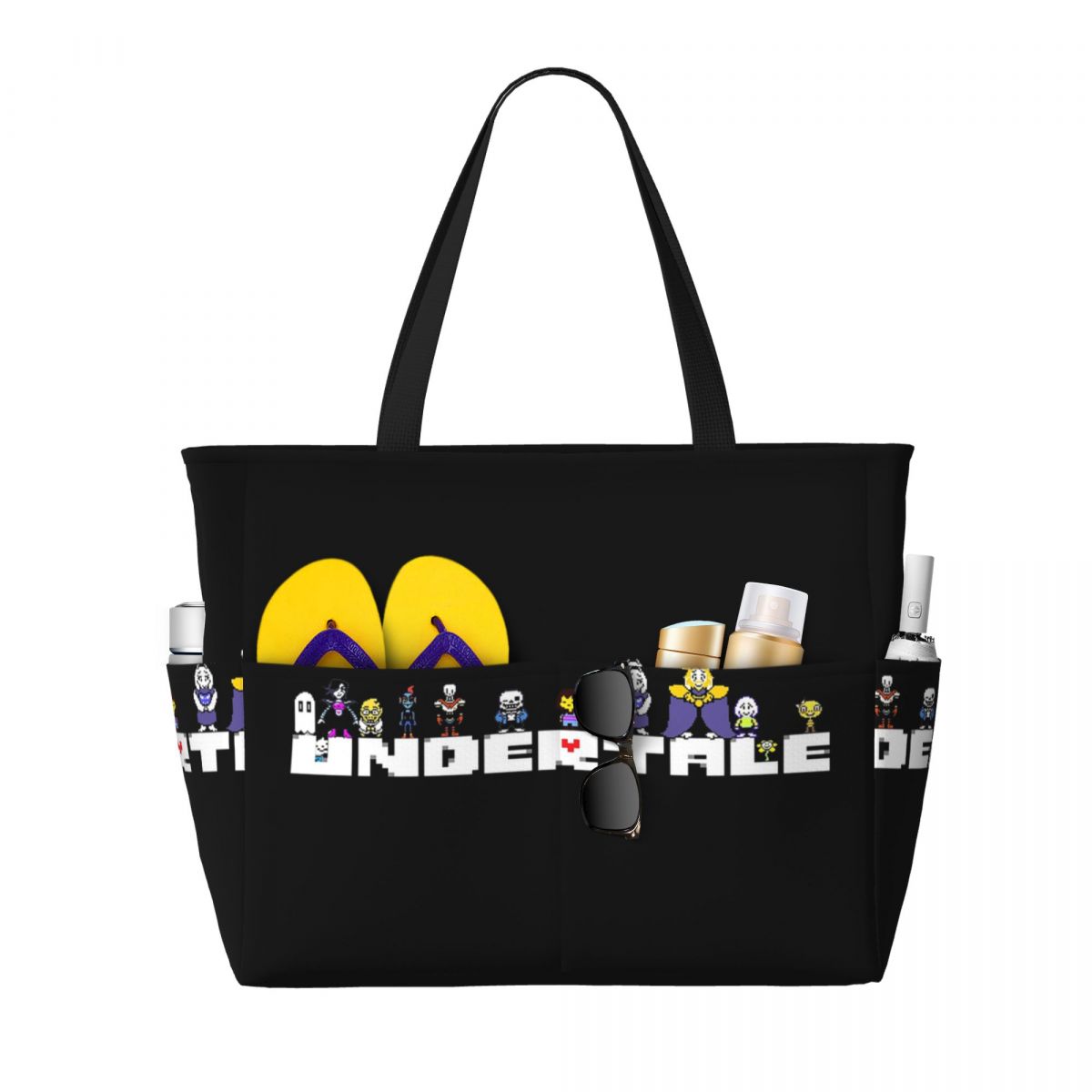 Yoga Fitness Video - Borsa tote da spiaggia con grafica