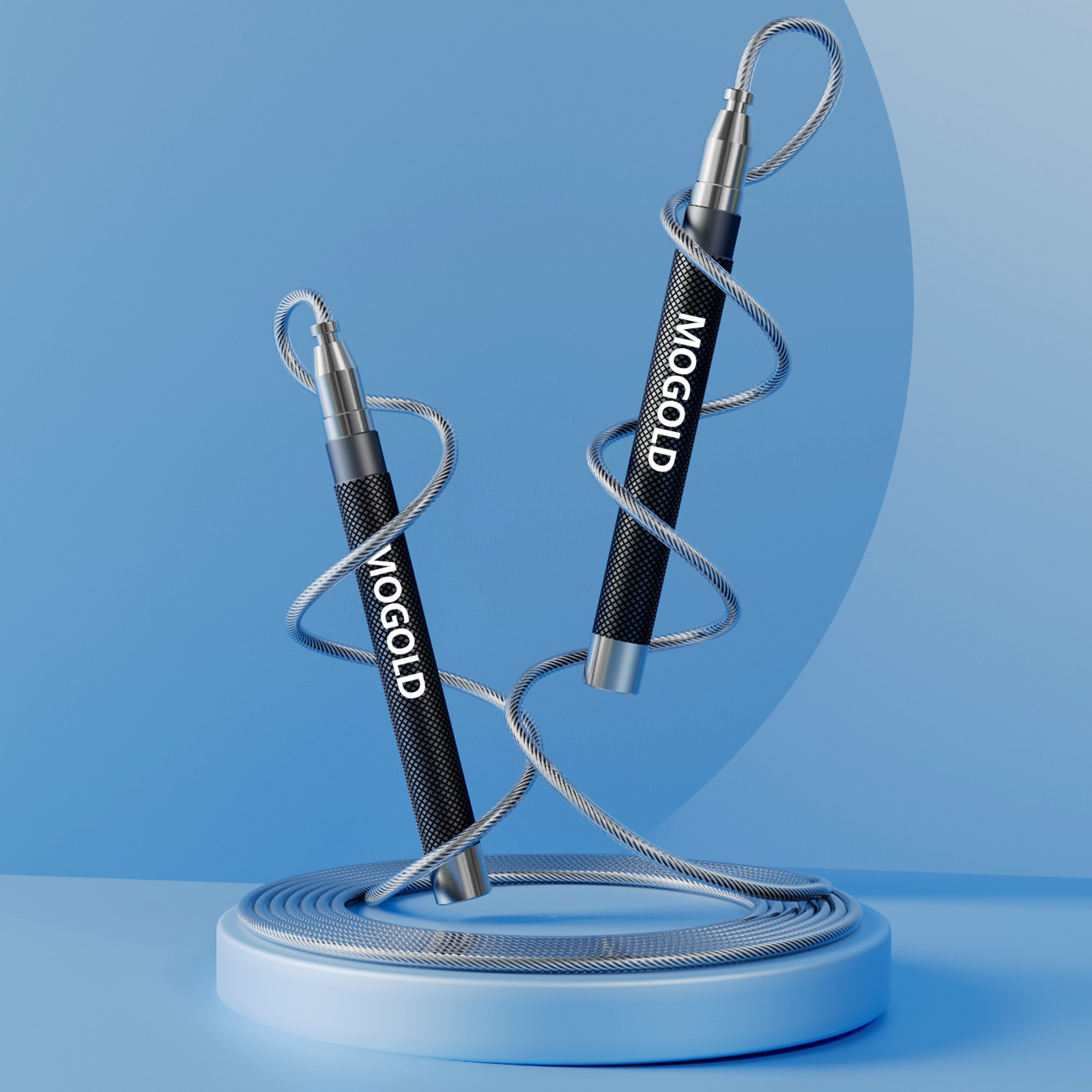 Speed Skipping Rope - MOGOLD Corda per saltare in filo