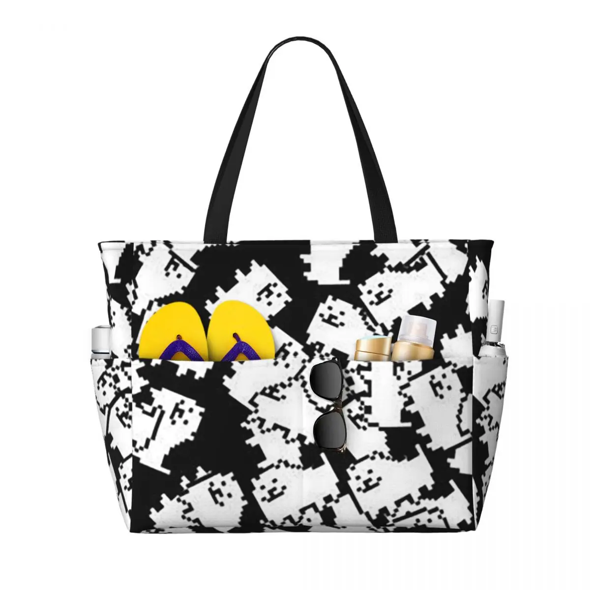 Yoga Fitness Video - Borsa tote da spiaggia Undertale Annoying