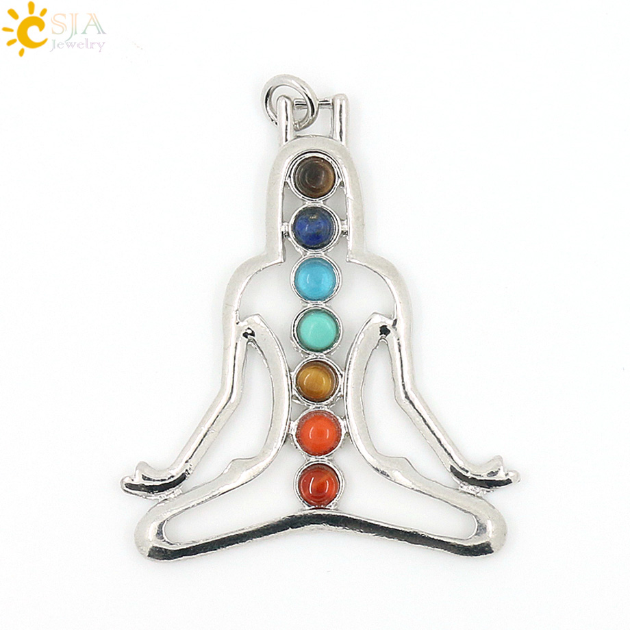 CSJA Chakras ciondolo in crist - Yoga Health & Fitness Center recensione e prezzo