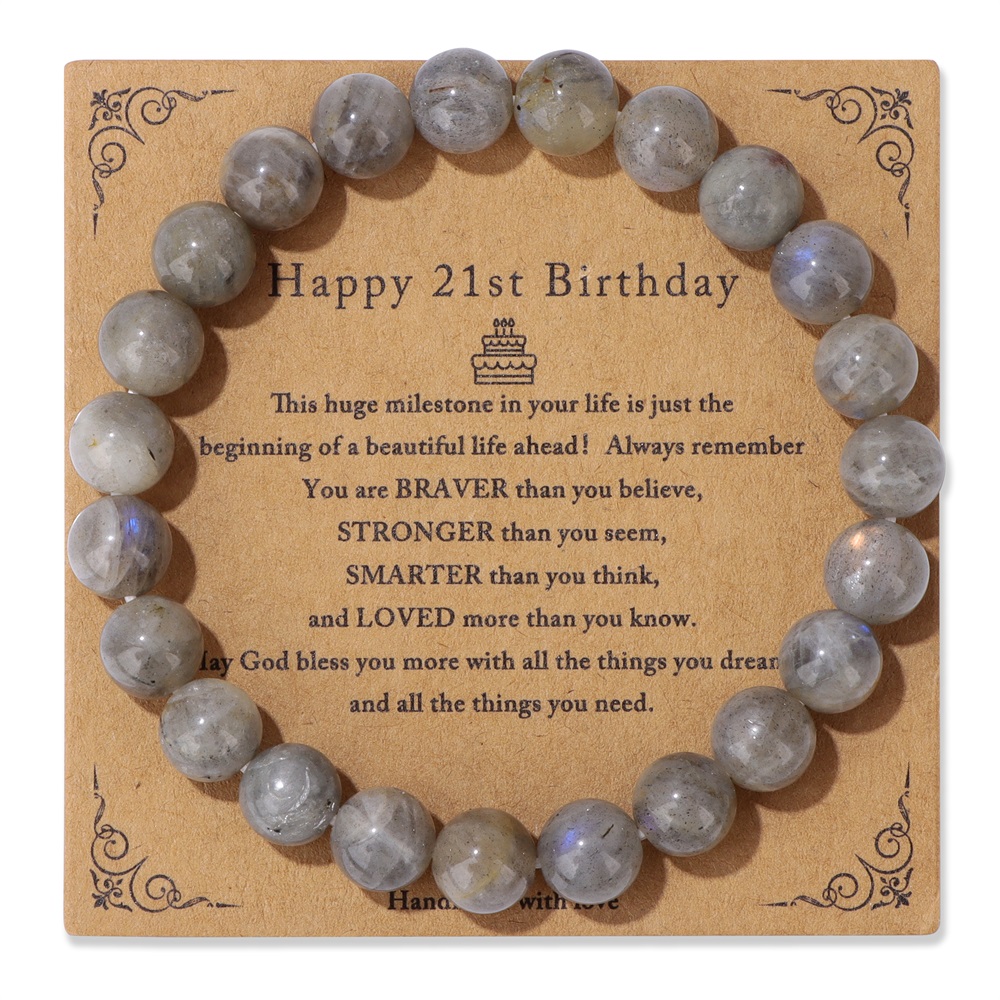 Bracciale labradorite naturale - Yoga Health & Fitness Center recensione e prezzo