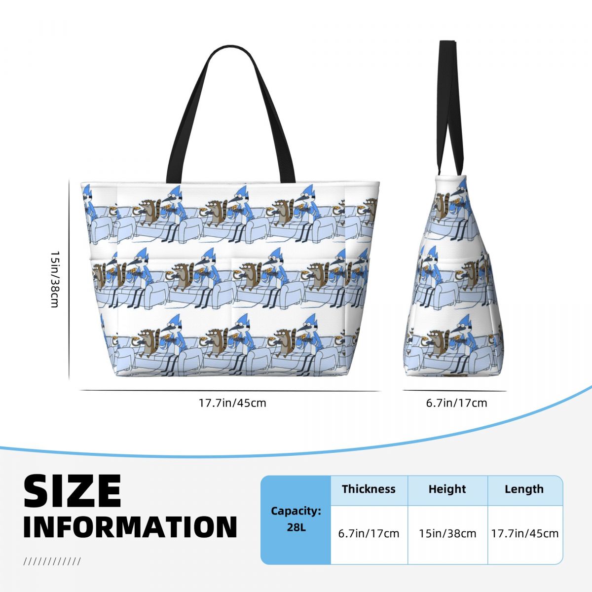 Borsa da spiaggia Mordecai And - Yoga Fitness Video recensione e prezzo