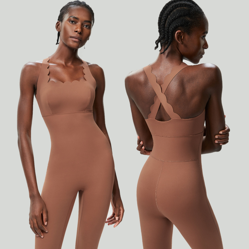 FUBEIKE Small Wave Beauty Back - Yoga Fitness Jumpsuit recensione e prezzo