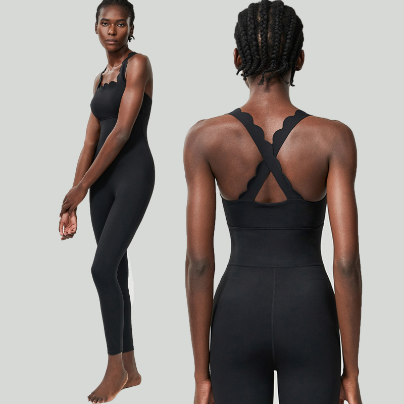 FUBEIKE Small Wave Beauty Back - Yoga Fitness Jumpsuit recensione e prezzo