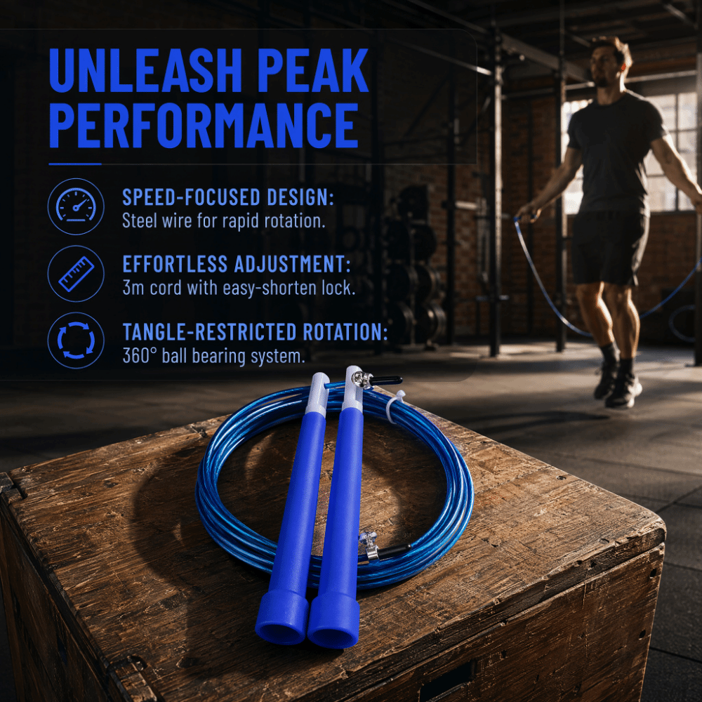 Corda per Saltare in Acciaio R - Speed Skipping Rope recensione e prezzo