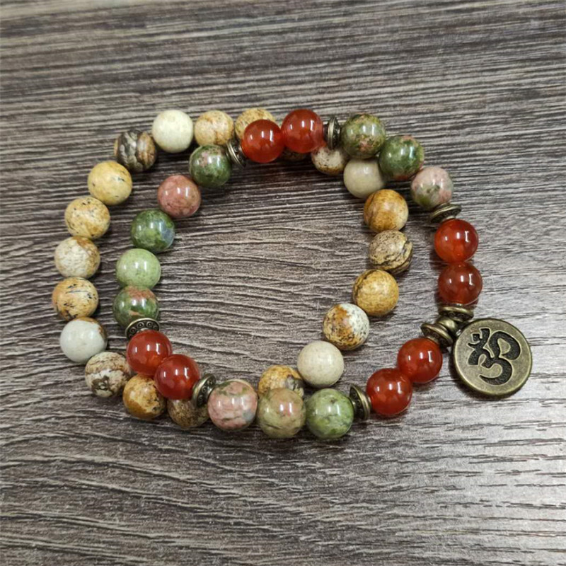 Fascino Pietra Polso Mala Guar - J-Yoga Fitness recensione e prezzo