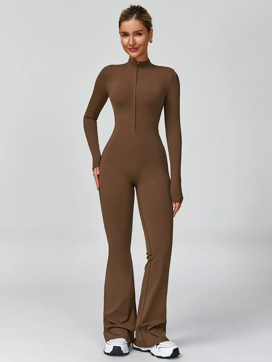 Tuta Intera Elegante con Zip,  - Yoga Overall Fitness recensione e prezzo