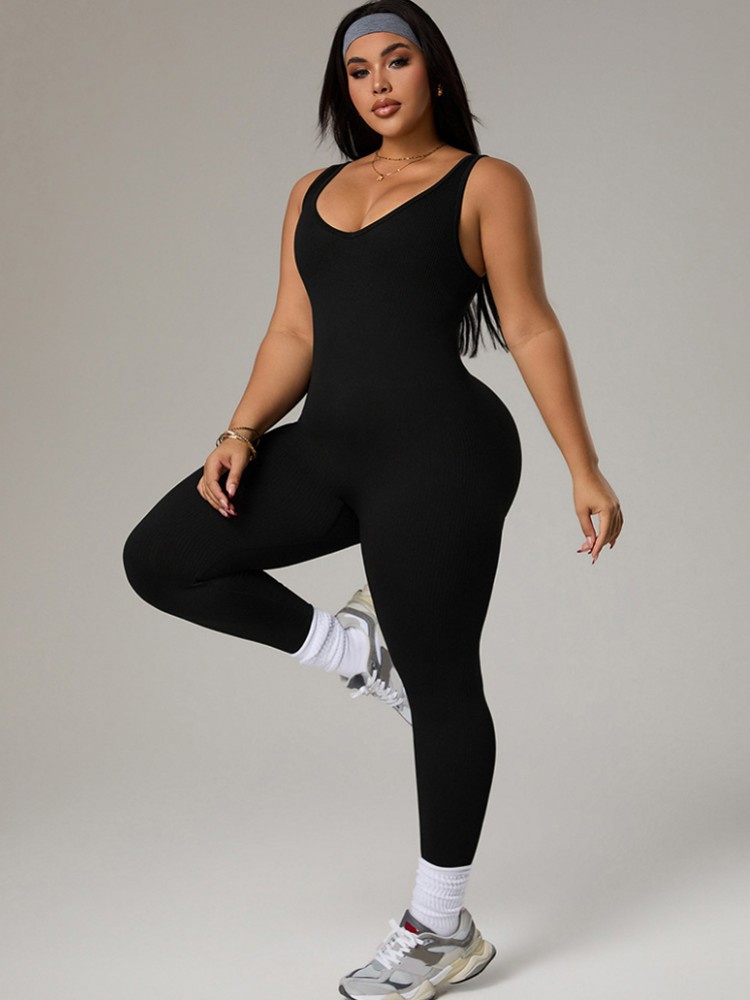 Tuta sportiva da donna taglie  - Yoga Fitness Jumpsuit recensione e prezzo