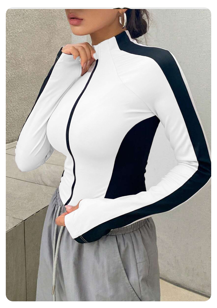 Giacca da Yoga con Collo Alto, - Yoga Fitness Women recensione e prezzo