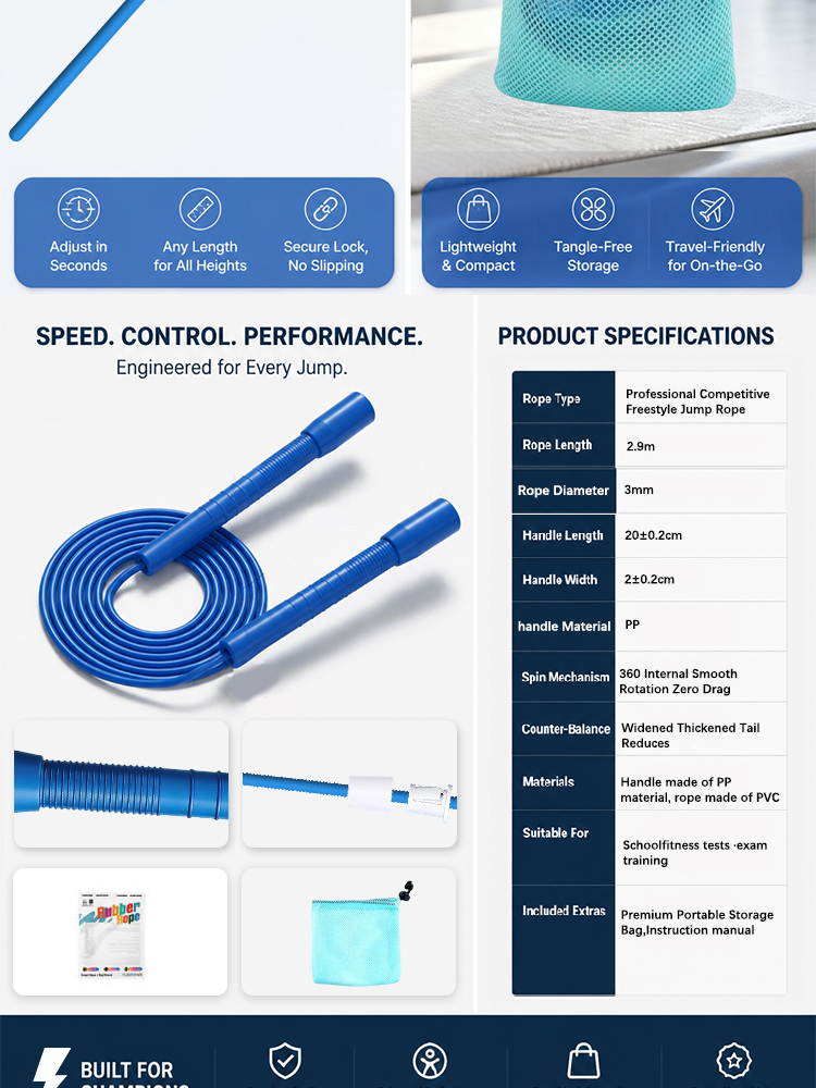 Corda per Saltare YUEDONG con  - Speed Skipping Rope recensione e prezzo