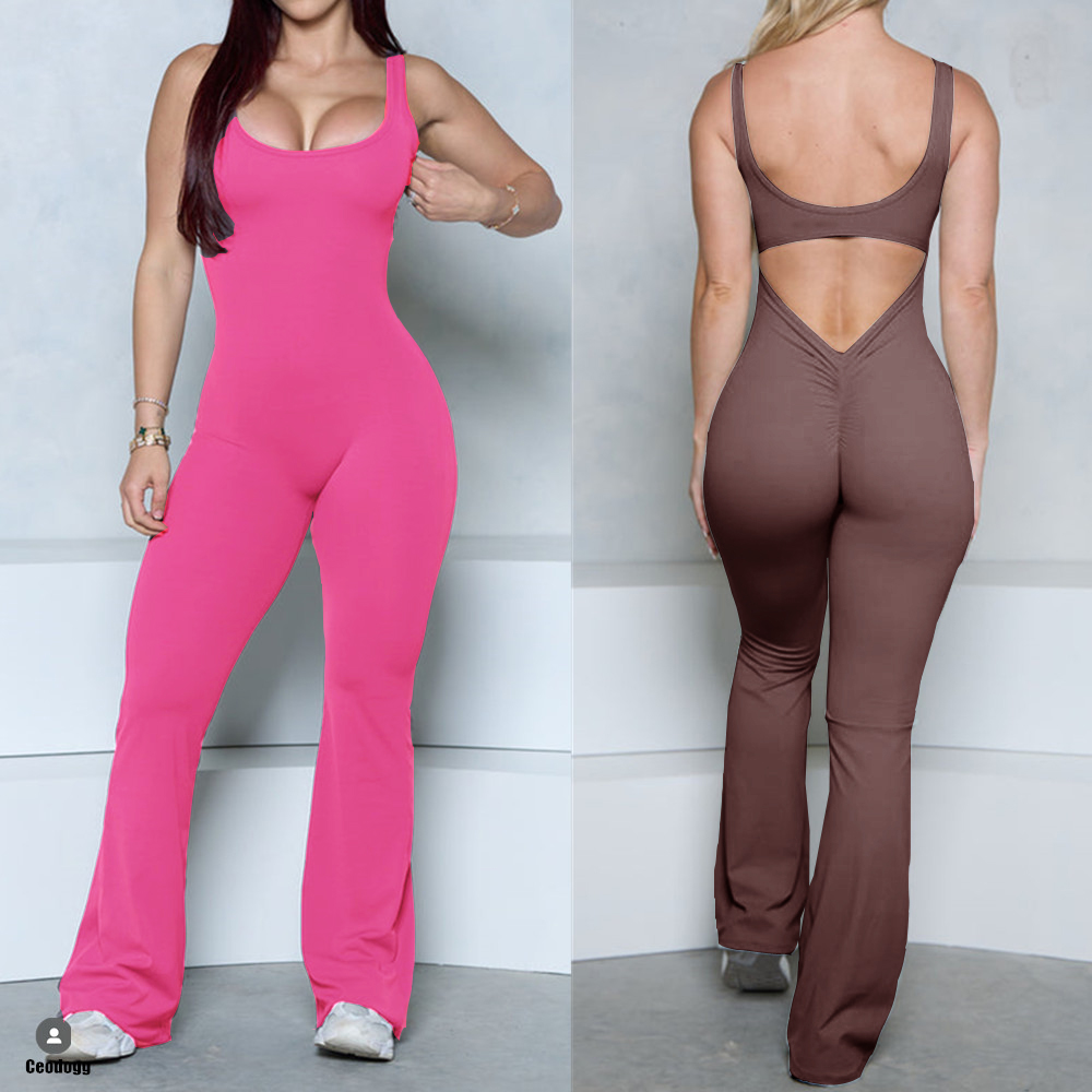 XS-XL Nuovo Pad Donna Palestra - Yoga Fitness Jumpsuit recensione e prezzo