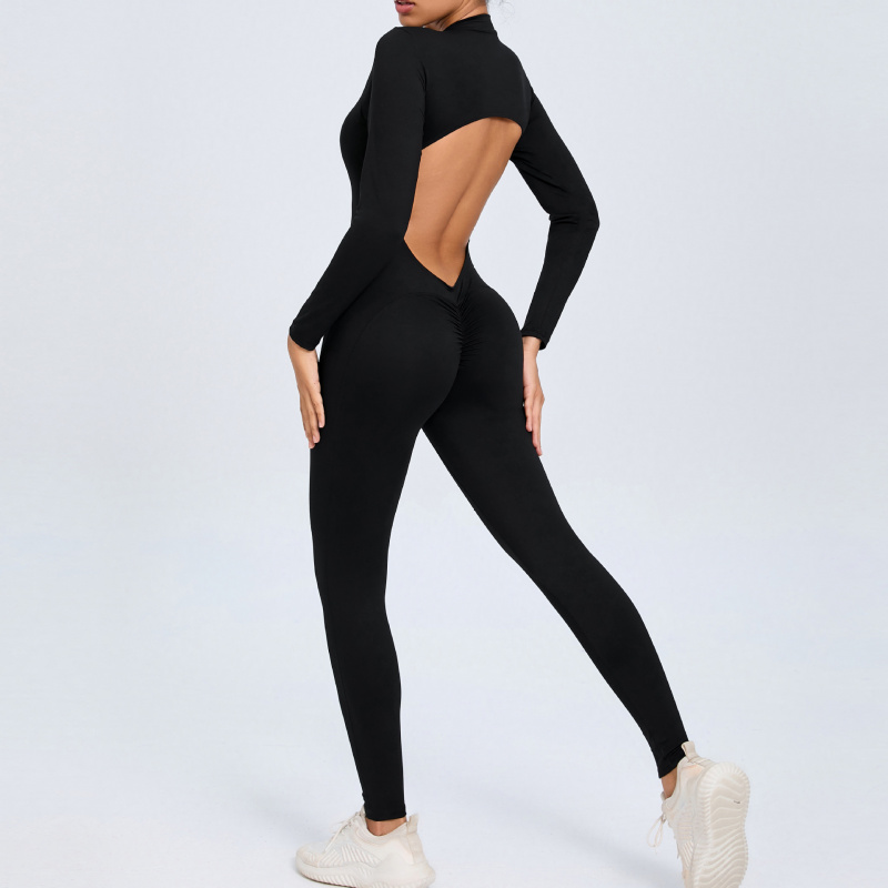 Tuta da yoga a maniche lunghe  - Yoga Fitness Jumpsuit recensione e prezzo