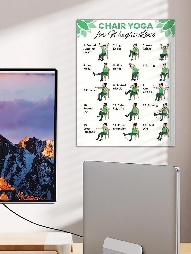 2 Poster Yoga per Casa, Palest - Yoga Health & Fitness Center recensione e prezzo