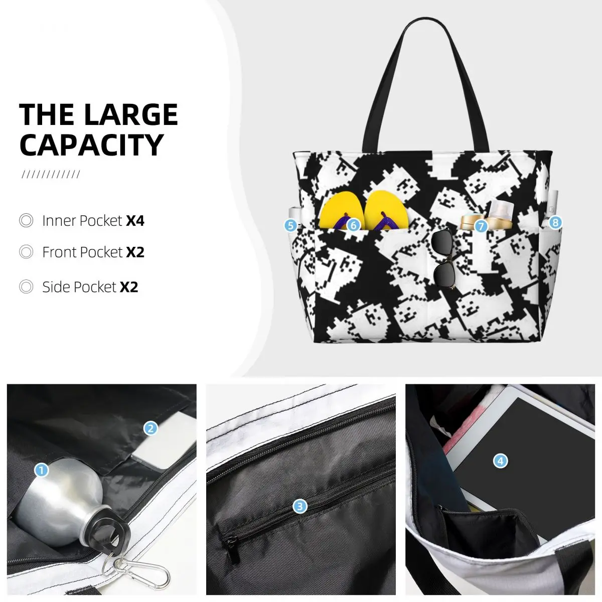 Borsa tote da spiaggia Underta - Yoga Fitness Video recensione e prezzo