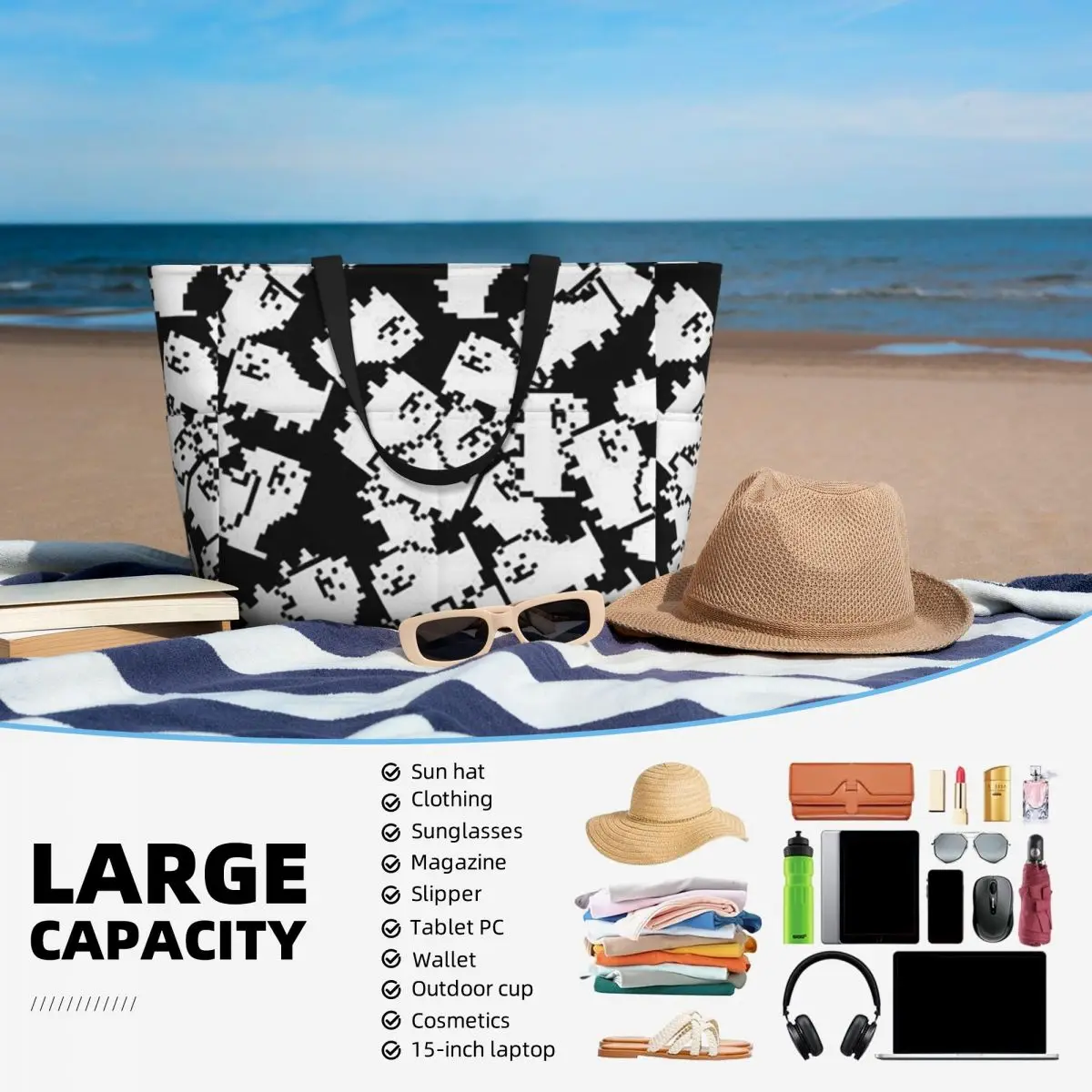 Borsa tote da spiaggia Underta - Yoga Fitness Video recensione e prezzo