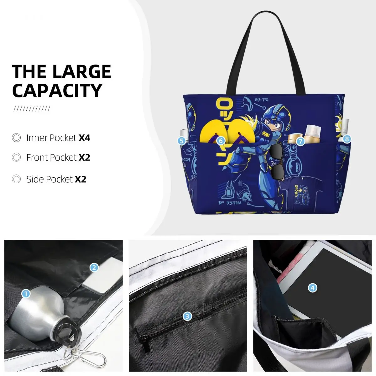 Borsa tote da spiaggia Mega Ma - Yoga Fitness Video recensione e prezzo
